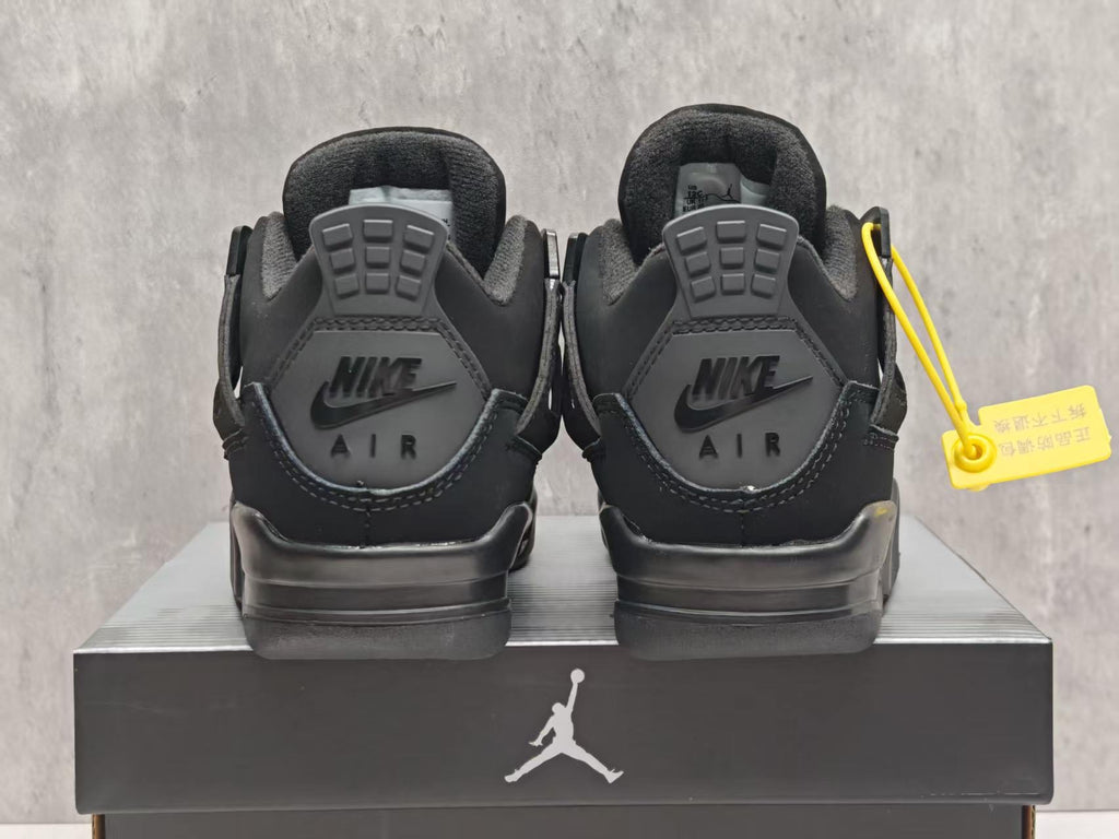 Jordan Kids’ Black Lace-Up Sneakers
