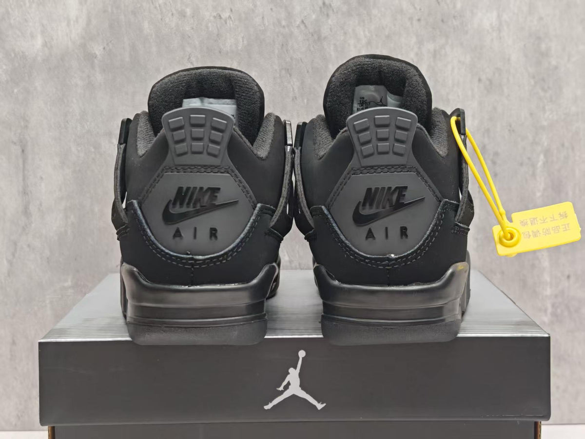Jordan Kids’ Black Lace-Up Sneakers